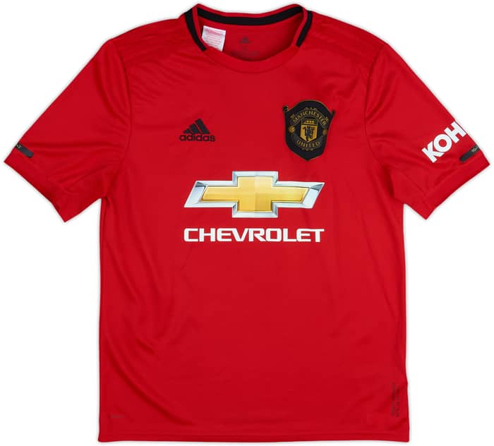 2019-20 Manchester United Home Shirt B.Fernandes #18 - 9/10 - (XL.Boys)