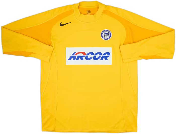 Camiseta de portero versión jugador del Hertha Berlin 2004-05 - 7/10 - (XXL)