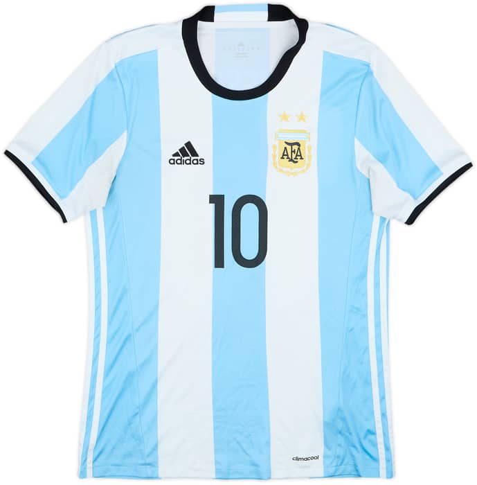 2016-17 Argentina Home Shirt Messi #10 - 6/10 - (S)