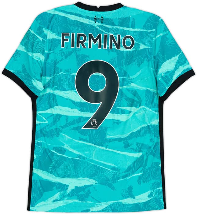 2020-21 Liverpool Authentic Away Shirt Firmino #9 - 9/10 - (S)