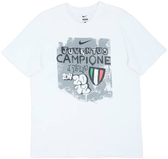 2011-12 Juventus Nike Graphic Tee - 8/10 - (L)