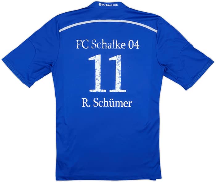 2014-16 Schalke Home Shirt R.Schumer #11 - 5/10 - (M)