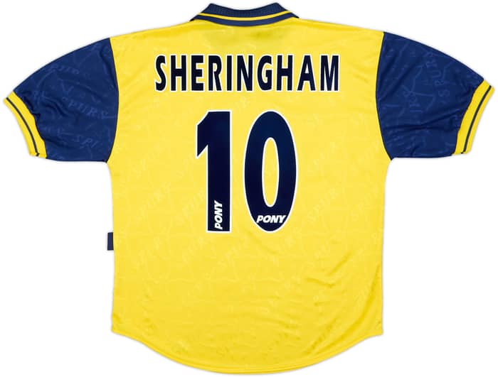 1995-97 Tottenham Third Shirt Sheringham #10 - 9/10 - (M)