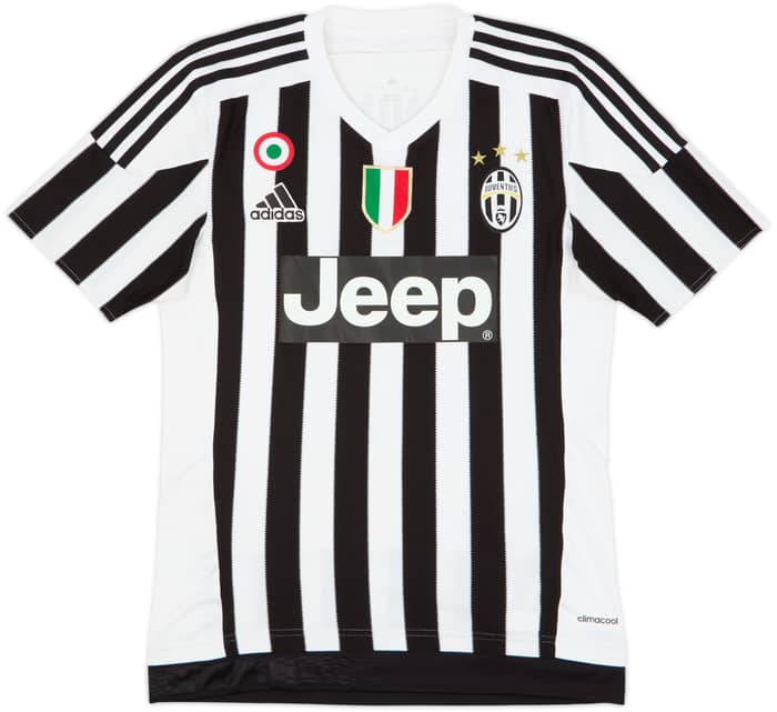 2015-16 Juventus Home Shirt Bonucci #19 - 4/10 - (S)