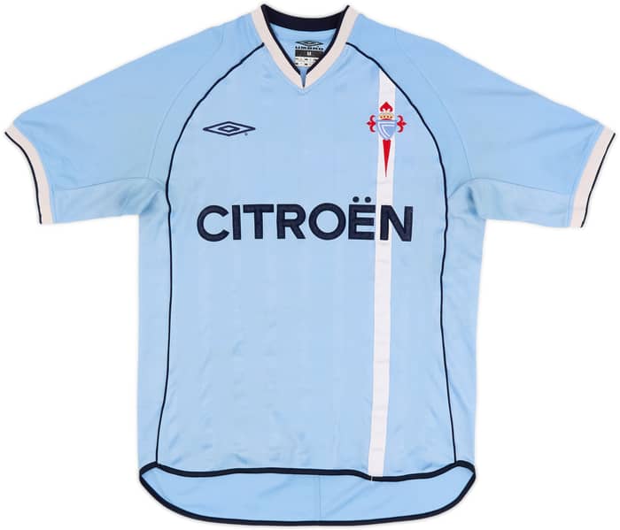 2001-03 Celta Vigo Home Shirt Corina #8 - 5/10 - (M)