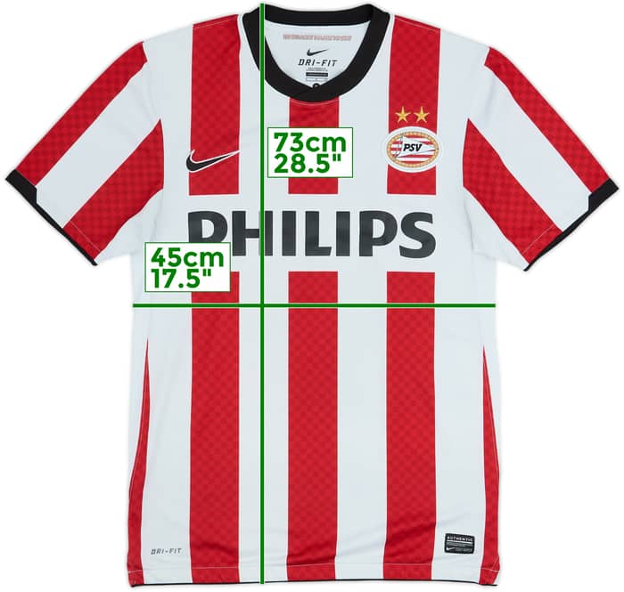 2010-11 PSV Home Shirt - 5/10 - (S)