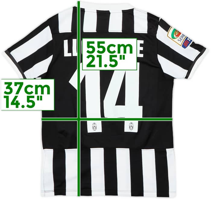 2013-14 Juventus Home Shirt Llorente #14 - 6/10 - (S.Boys)