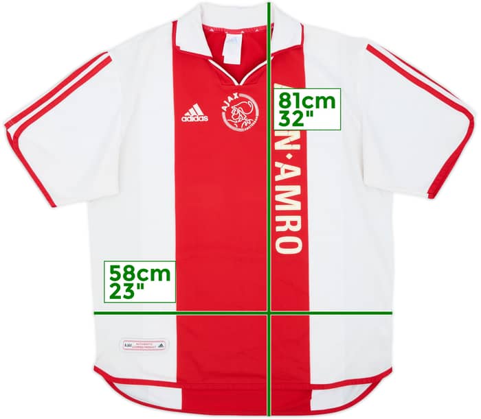 2000-01 Ajax Centenary Home Shirt - 5/10 - (XL)