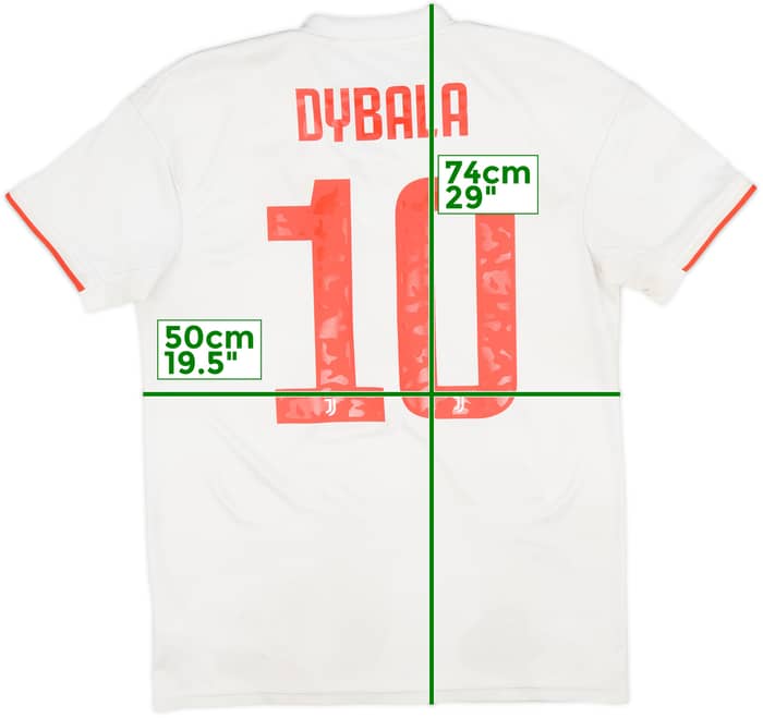 2019-20 Juventus Away Shirt Dybala #10 - 6/10 - (M)