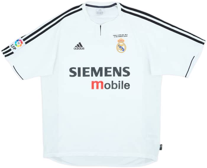 2003-04 Real Madrid Home Shirt Beckham #23 - 7/10 - (L)