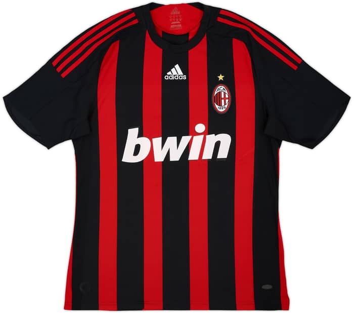 2008-09 AC Milan Home Shirt - 6/10 - (L)