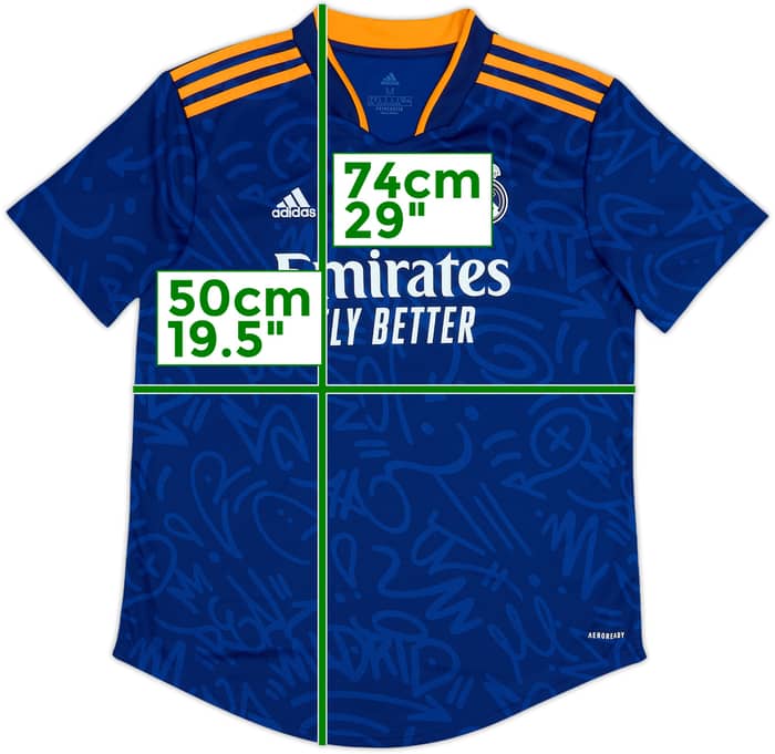 2021-22 Real Madrid Away Shirt - 8/10 - (Women's M)