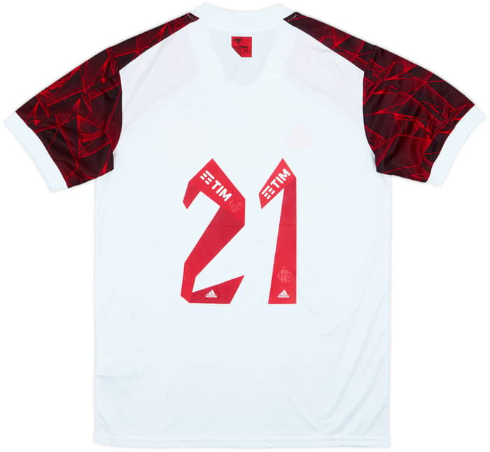 Camiseta de visitante del Flamengo 2021 #21 - 10/10 - (M)