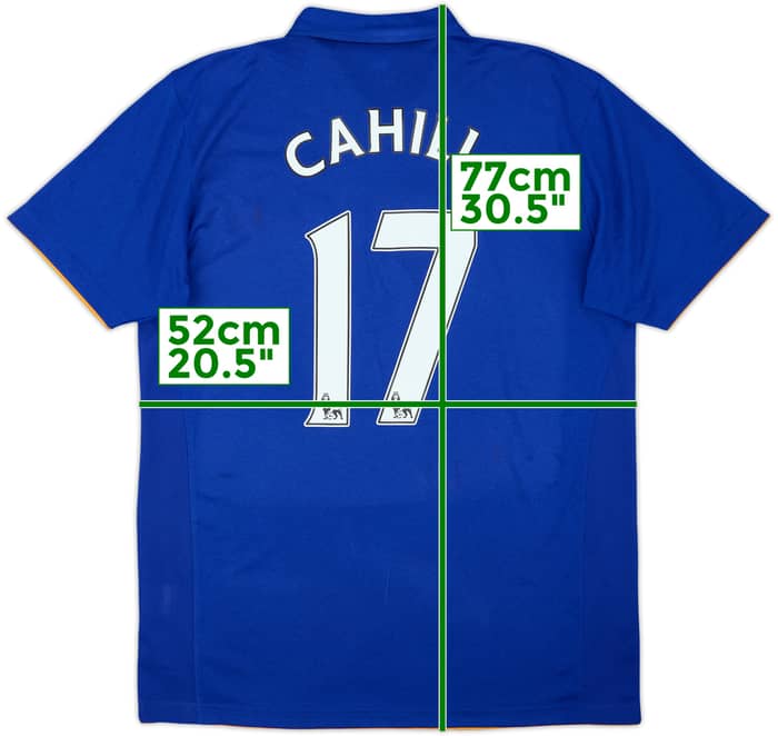 2011-12 Everton Home Shirt Cahill #17 - 6/10 - (M)
