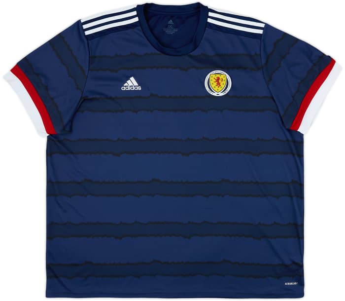 2020-22 Scotland Home Shirt - 8/10 - (3XL)