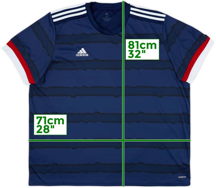2020-22 Scotland Home Shirt - 8/10 - (3XL)