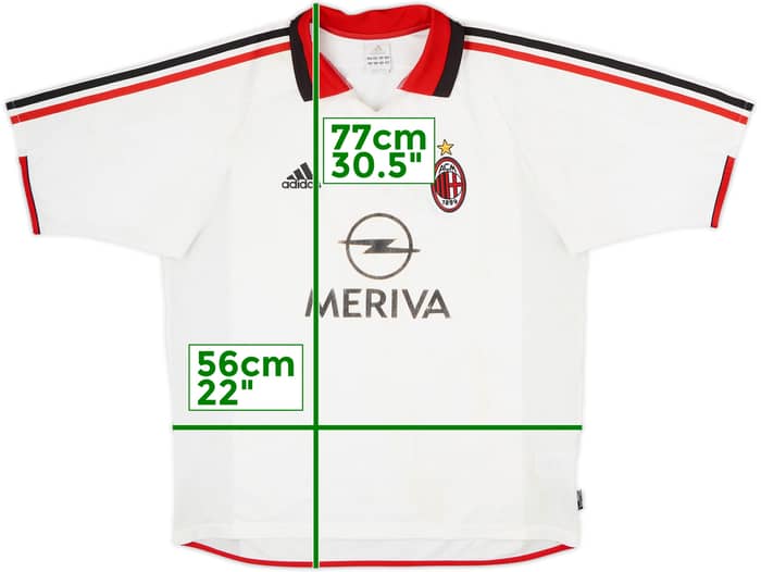 2003-04 AC Milan Away Shirt - 5/10 - (L)