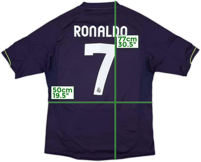 2012-13 Real Madrid Away Shirt Ronaldo #7 - 6/10 - (L)