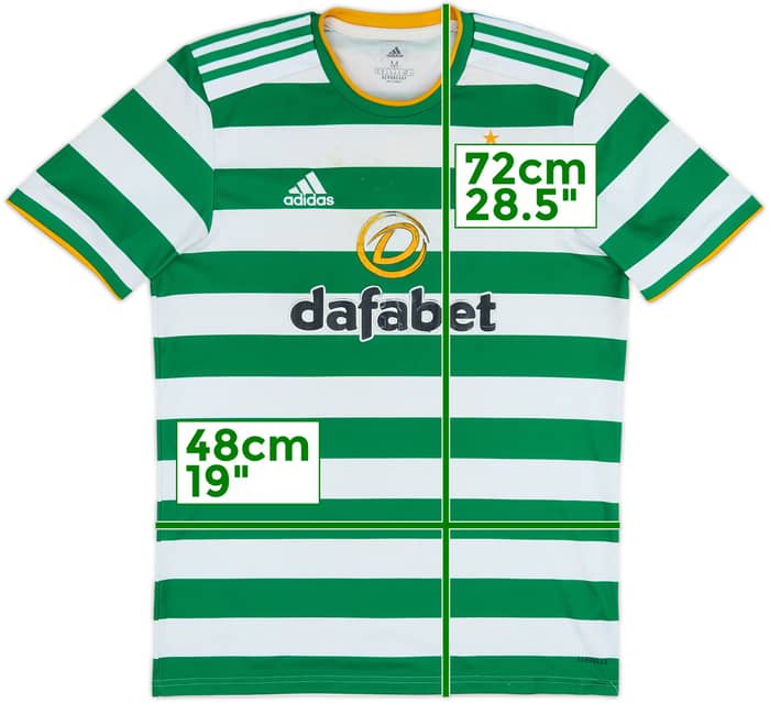 2020-21 Celtic Home Shirt - 3/10 - (M)