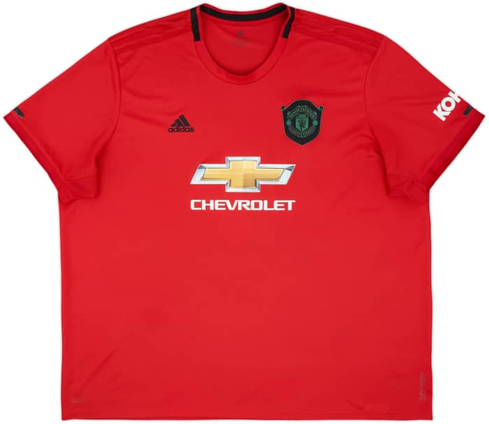 2019-20 Manchester United Home Shirt B.Fernandes #18 - 8/10 - (4XL)