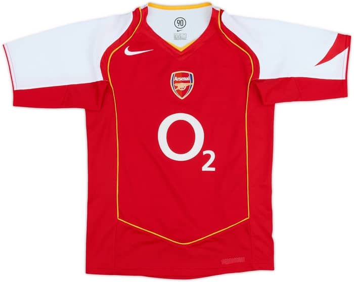 2004-05 Arsenal Home Shirt - 7/10 - (L.Boys)