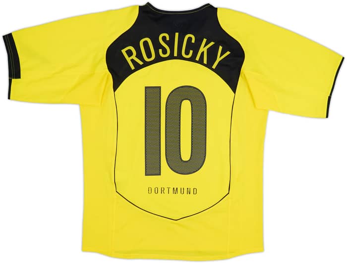 2004-05 Borussia Dortmund Home Shirt Rosicky #10 - 10/10 - (M)
