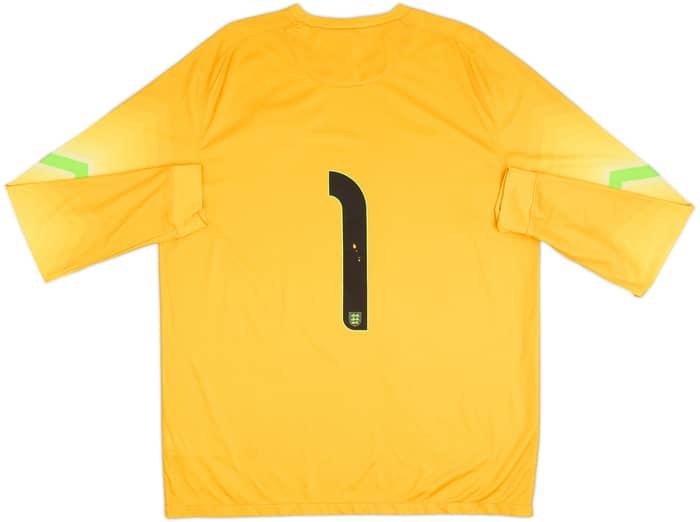 2014-15 England GK Shirt #1 - 5/10 - (XL)