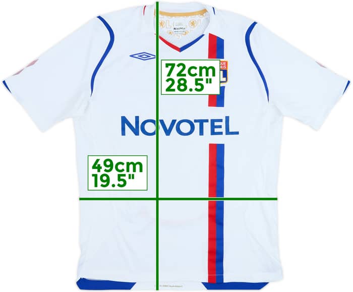 Camiseta de local de Lyon 2008-09 - 5/10 - (L)