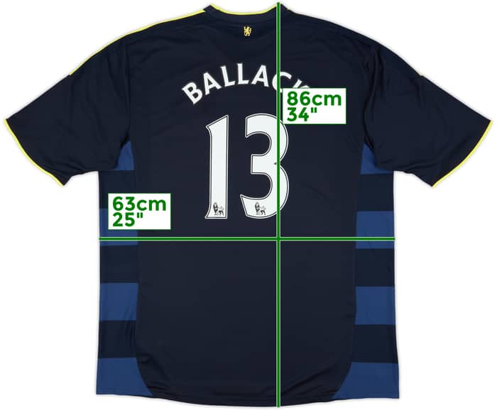 2009-10 Chelsea Away Shirt Ballack #13 - 8/10 - (XXL)
