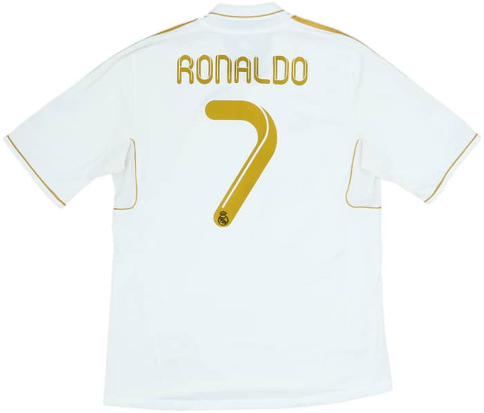 2011-12 Real Madrid Home Shirt Ronaldo #7 - 5/10 - (L)