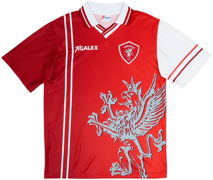 1998-99 Perugia Home Shirt Nakata #7 - 5/10 - (L)