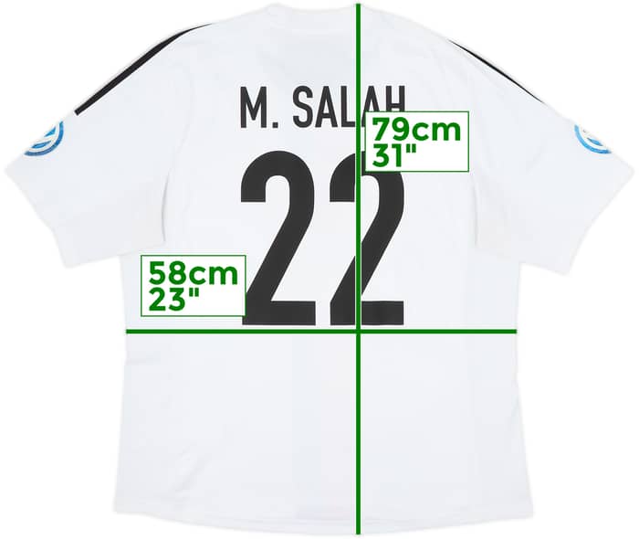 2012-13 FC Basel Away Shirt M.Salah #22 - 6/10 - (XL)