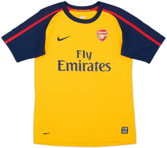 2008-09 Arsenal Away Shirt Fabregas #4 - 8/10 - (L.Boys)