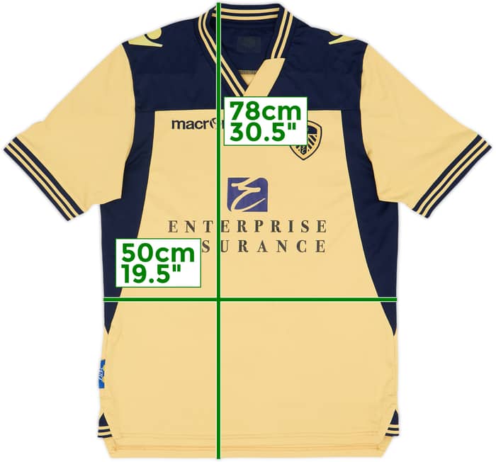 2013-14 Leeds United Camiseta de Visitante - 6/10 - (L)