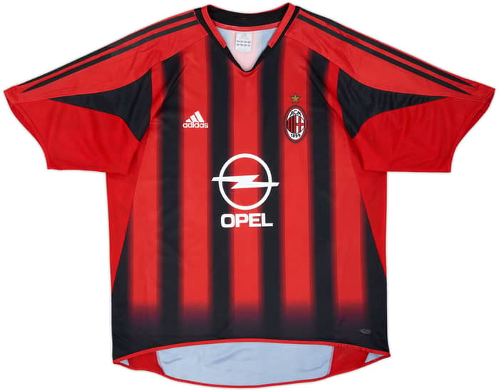 2004-05 AC Milan Home Shirt Kaka #22 - 5/10 - (L)