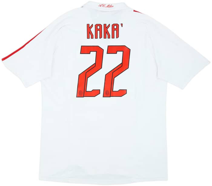 2007-08 AC Milan Away Shirt Kaka #22 - 6/10 - (XL)