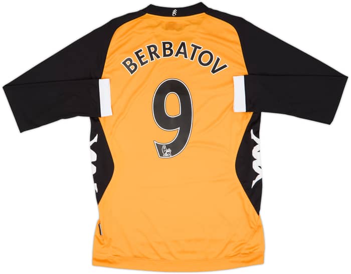 2012-13 Fulham Away L/S Shirt Berbatov #9 - 5/10 - (M)