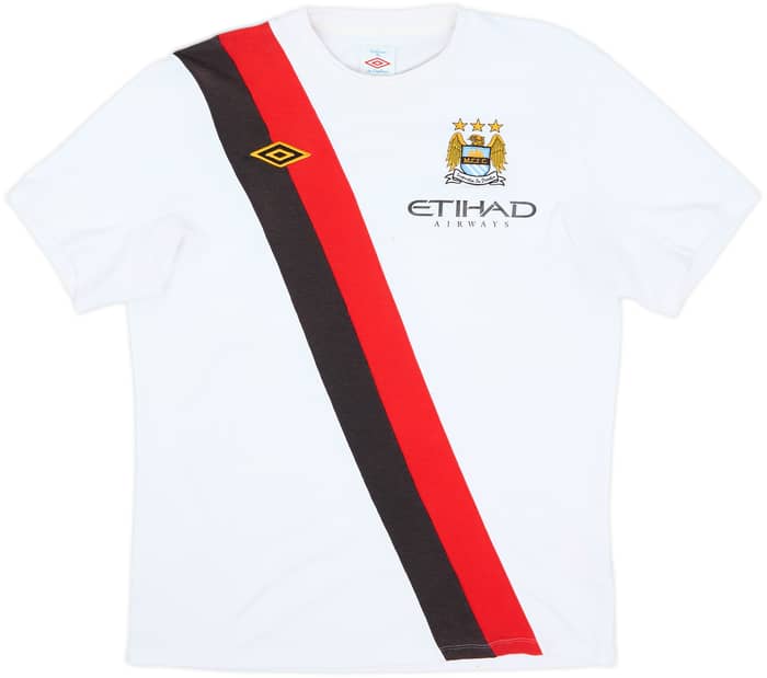 2009-11 Manchester City Third Shirt Silva #21 - 7/10 - (L)