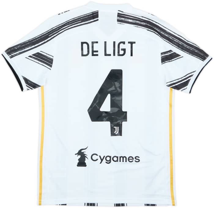 2020-21 Juventus Home Shirt De Ligt #4 (M)