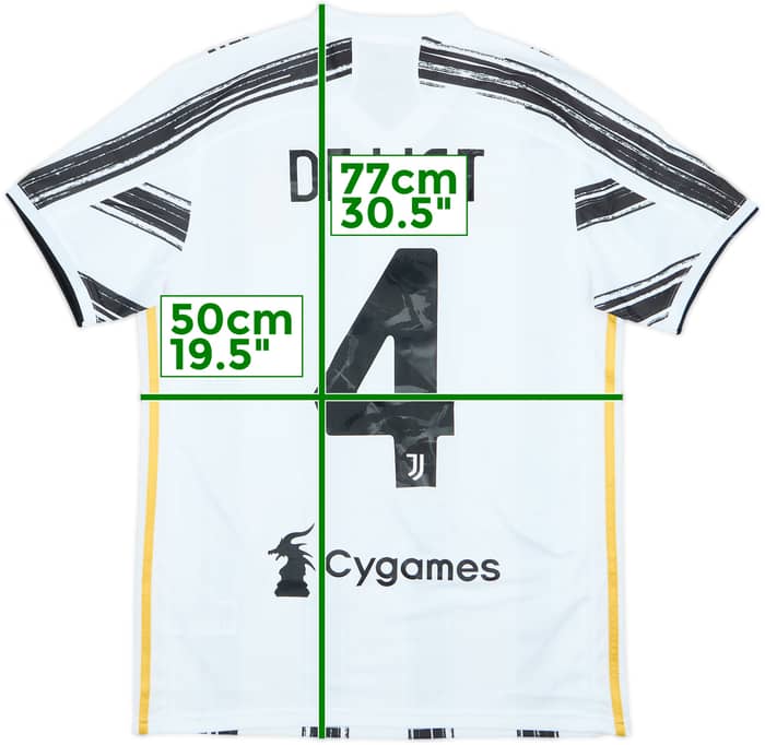 2020-21 Juventus Home Shirt De Ligt #4 (M)