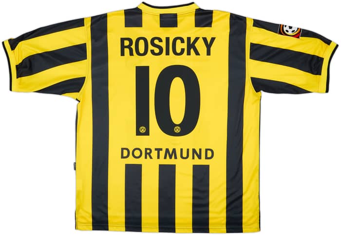 2000-02 Borussia Dortmund Camiseta de local Rosicky #10 - 8/10 - (XXL)