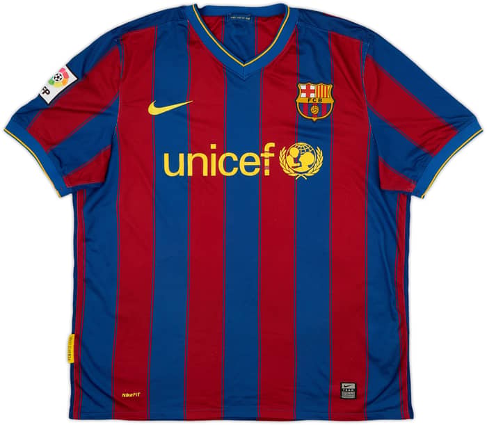 2009-10 Barcelona Home Shirt - 5/10 - (L)