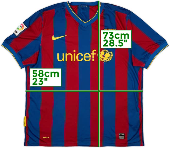 2009-10 Barcelona Home Shirt - 5/10 - (L)