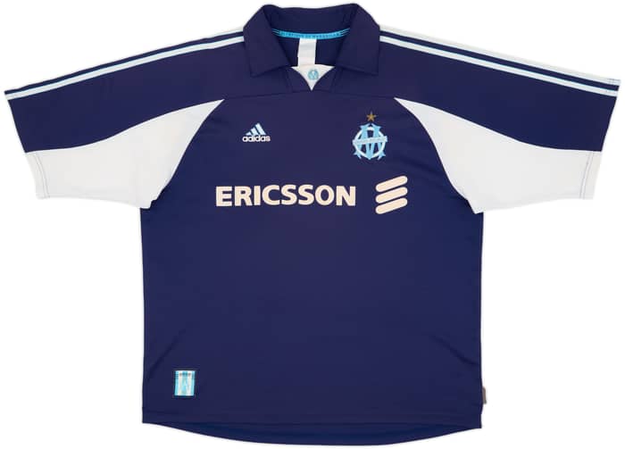 1999-00 Olympique Marseille Away Shirt Pires #7 - 6/10 - (XL)