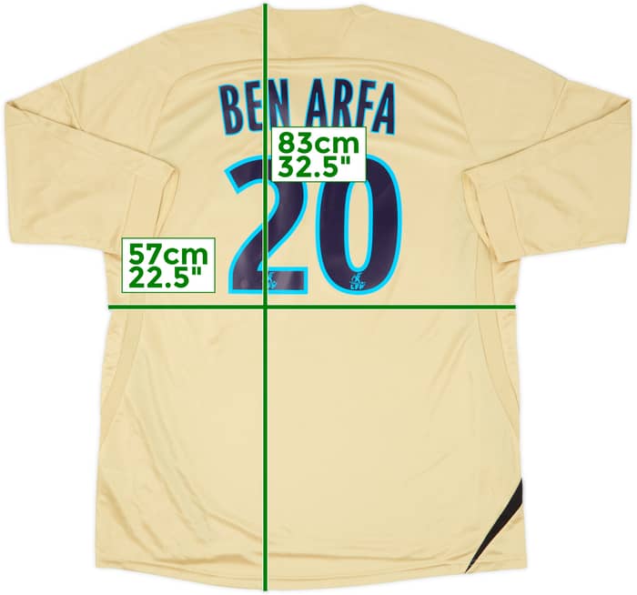 2008-09 Olympique Marseille Third Shirt Ben Arfa #20 - 8/10 - (XL)