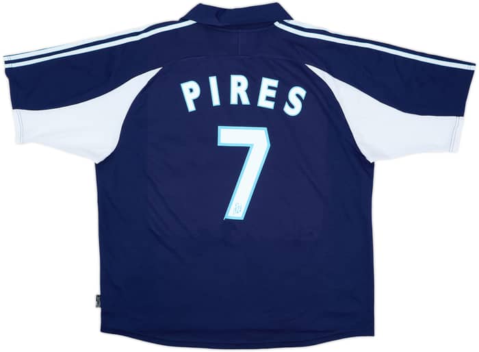 1999-00 Olympique Marseille Away Shirt Pires #7 - 8/10 - (XL)