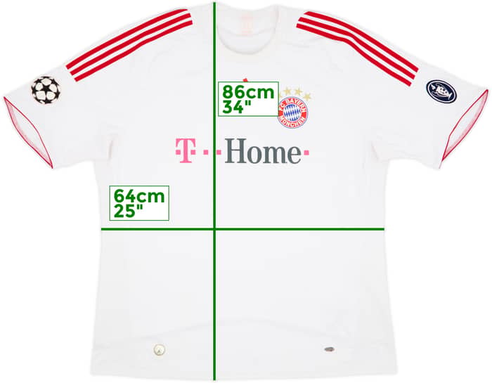2008-09 Bayern Munich Third Shirt - 4/10 - (3XL)
