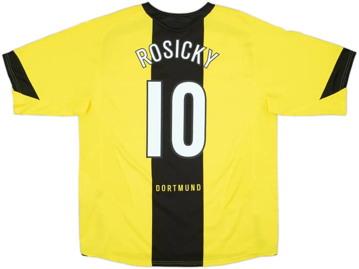 2005-06 Borussia Dortmund Home Shirt Rosicky #10 - 8/10 - (XL)