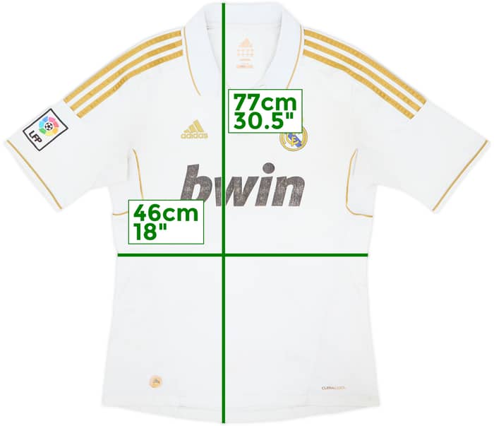 2011-12 Real Madrid Home Shirt - 4/10 - (M)