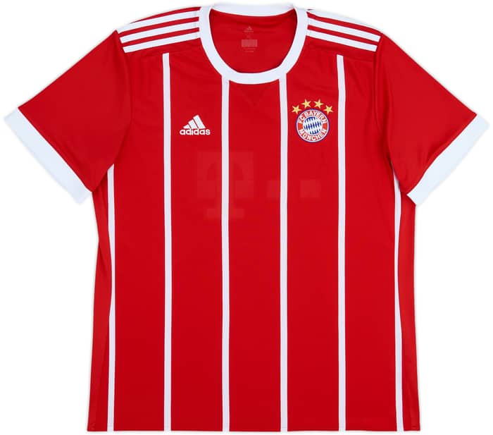 2017-18 Bayern Munich Home Shirt - 4/10 - (XL)